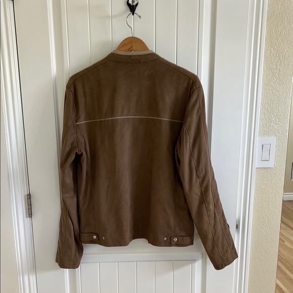 Zara Brown Suede Lightweight Jacket -Men - Picture 3 of 7